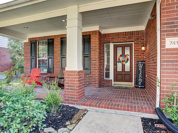 Southern front porch is ideal for sipping hot chocolate on a chilly winter night