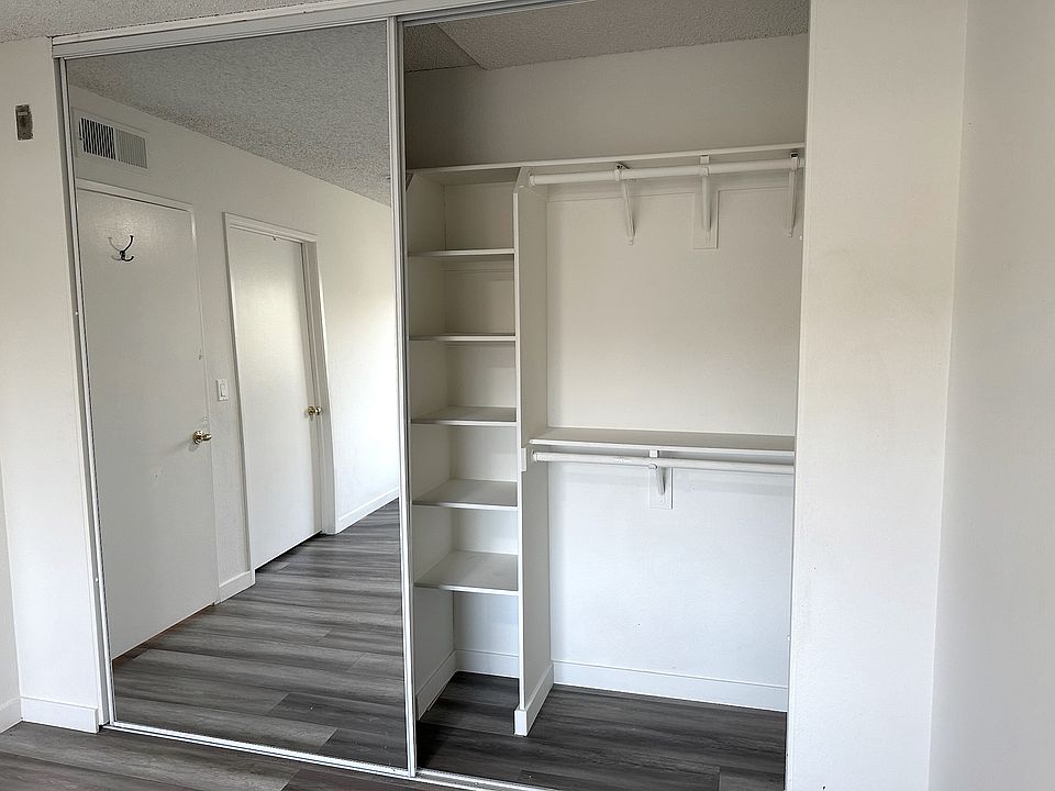 Closet in bedroom