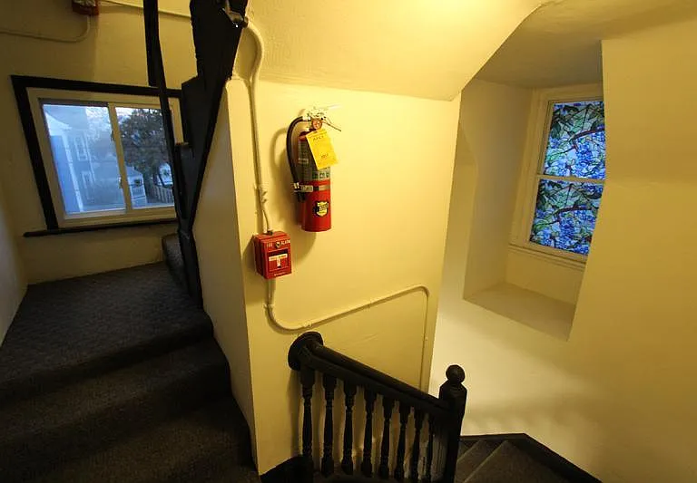 View from the apartment entrance