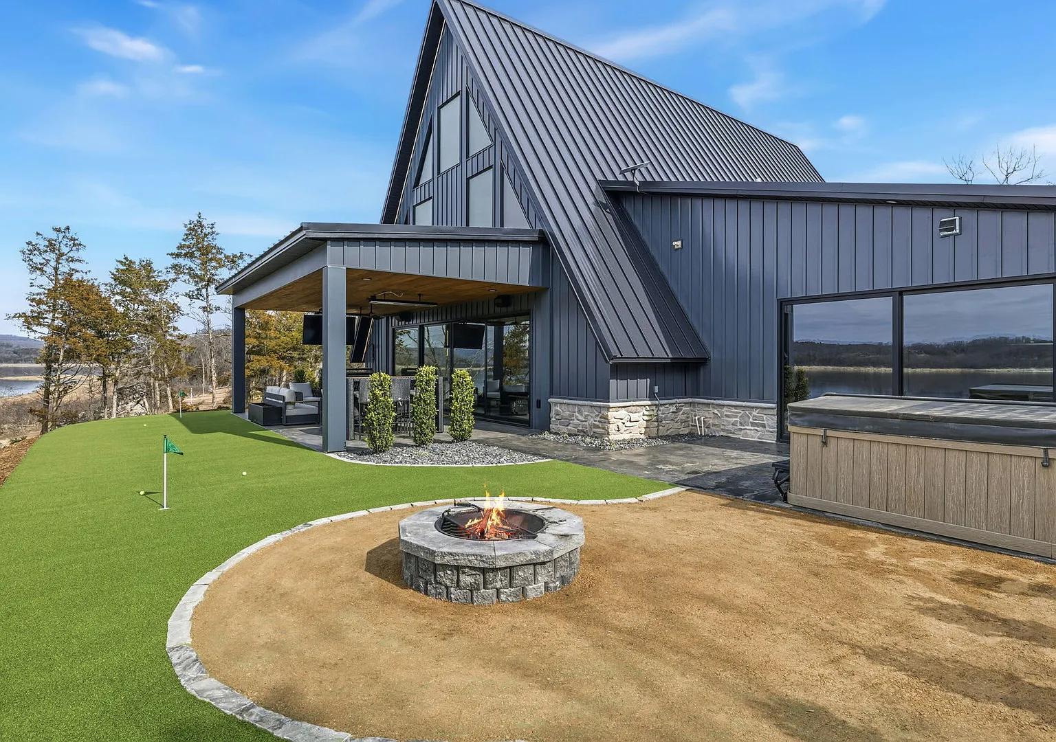 AFrame at Beaver Lake |Hot Tub. Epic Patio & Views — Photo 4
