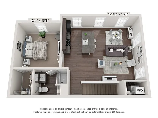 Floor plan Bentley Flat