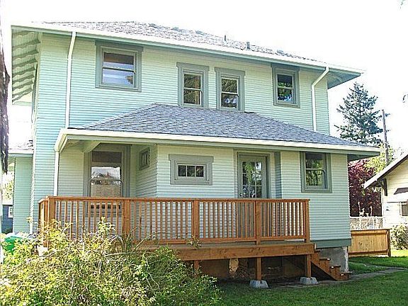 Large Covered Rear Deck
