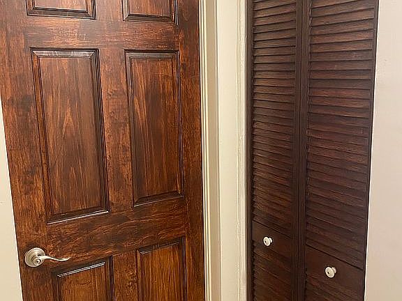 Ac door, master bedroom door