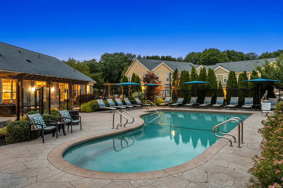 Make every day a mini-getaway at the River Birch at Watertown pool - River Birch at Watertown