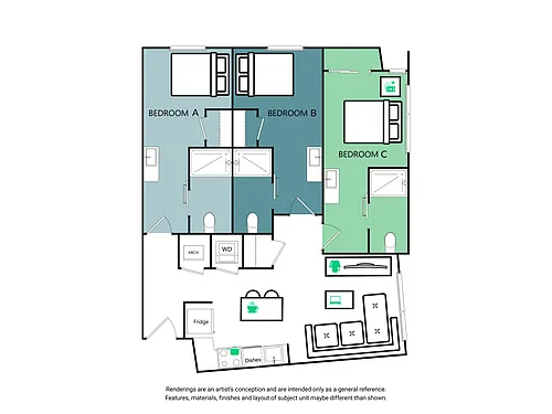 Floor plan 3C