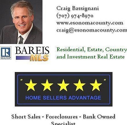 Residential Santa Rosa Short Sale