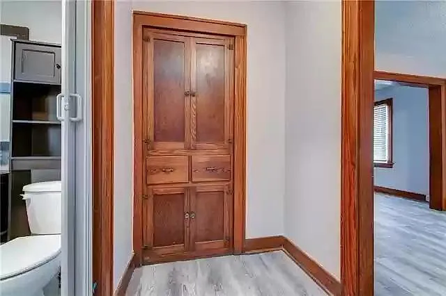 Hall and closet