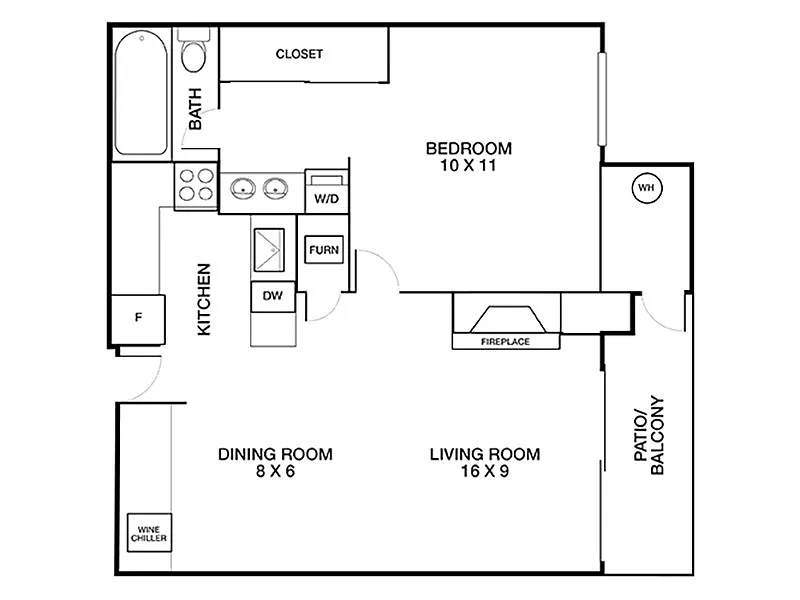 Floor plan The Fountain