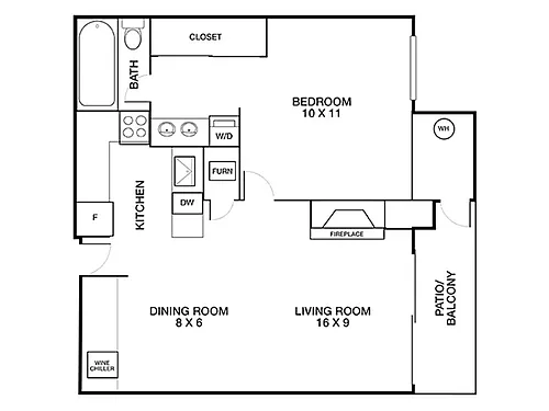 Floor plan The Fountain