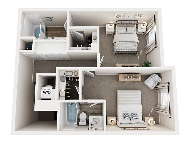 Floor plan Barcelona-San Carlo II Townhomes