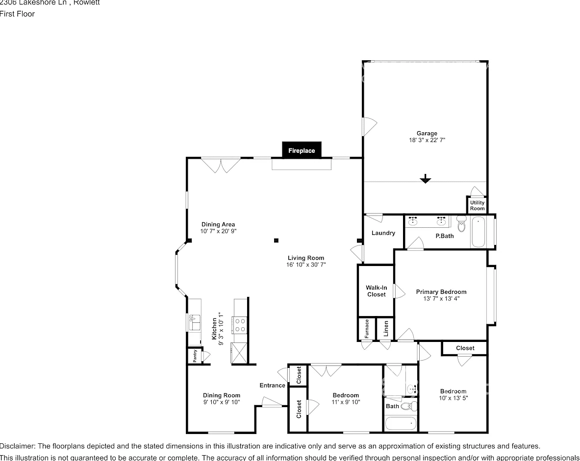2306 Lakeshore Ln Rowlett, TX 75088 — Photo 2
