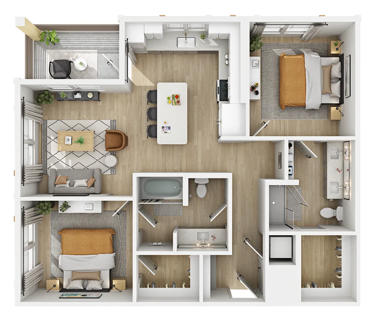 Floor plan B2