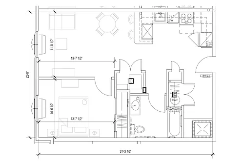 Floor plan 205