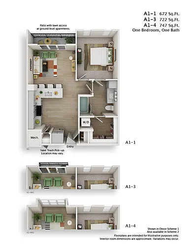 Floor plan A1-1