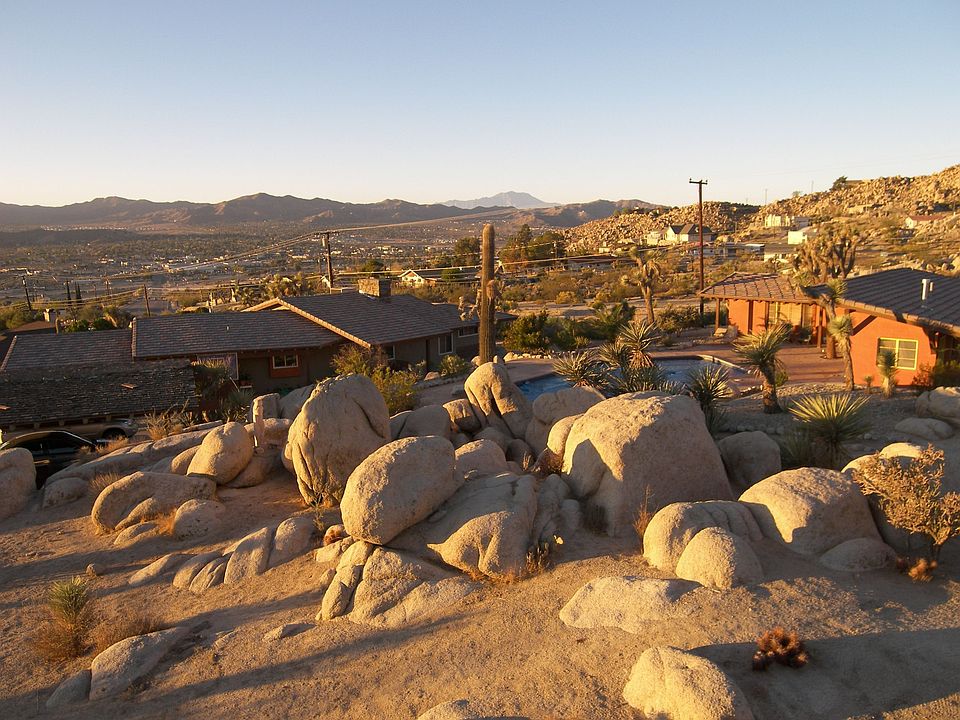 view of main and guest house
