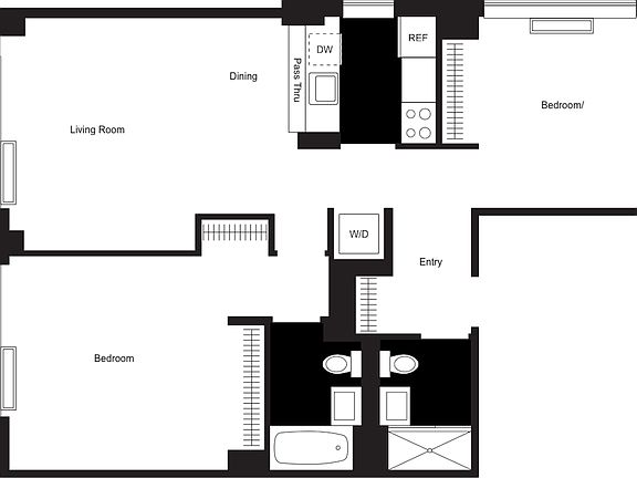 2nd image of 180 W 20th St APT 3T