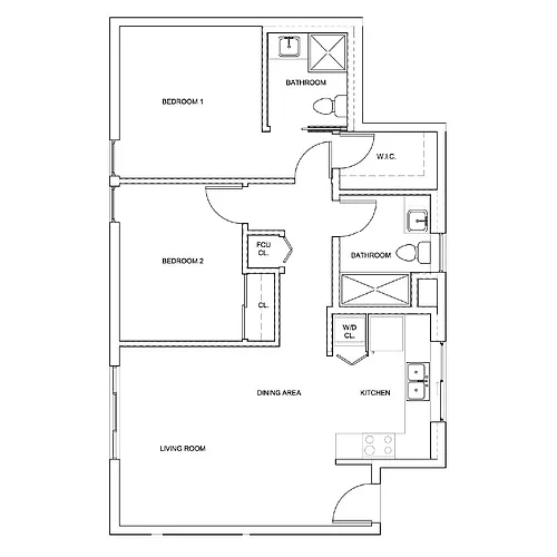 Floor plan Vantage