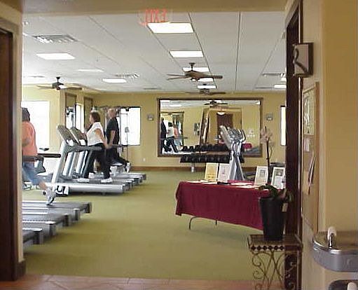 Complimentary fitness center with state of the art equipment