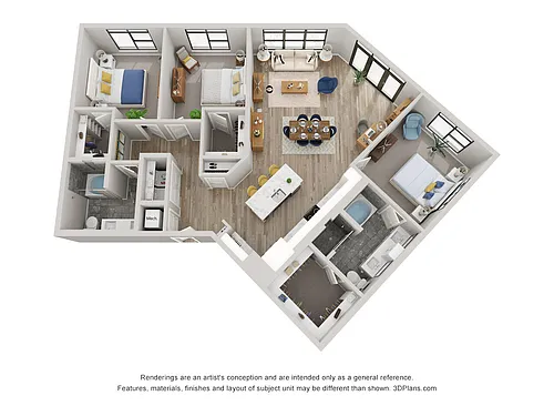 Floor plan 2C4