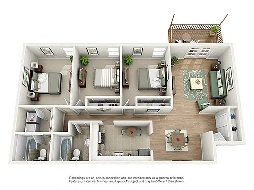 Floor plan The Soho
