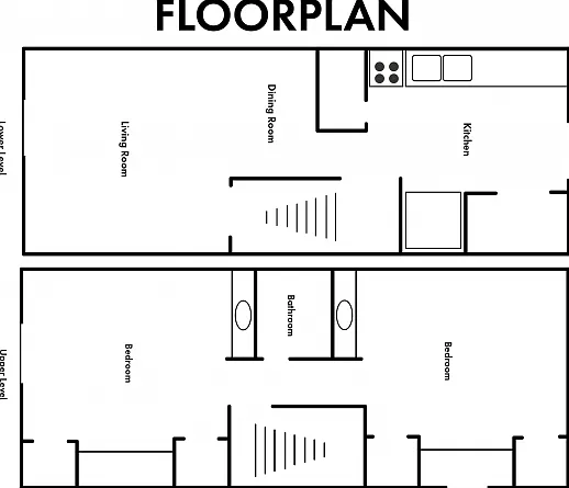 Southridge 2x1 Floor Plan Southridge 2x1 Floor Plan