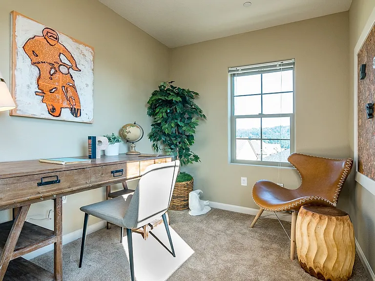 Tech Room/Office (staged)