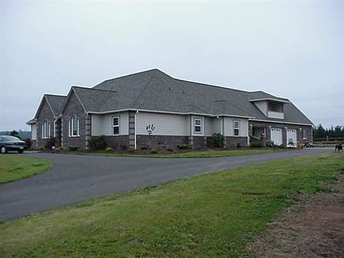 Round about driveway.
