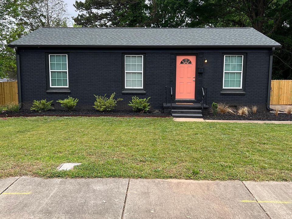 Freshly painted, brick ranch in historic Biddleville