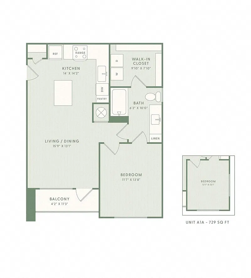 Floor plan A1 Essential Housing