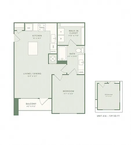 Floor plan A1 Essential Housing