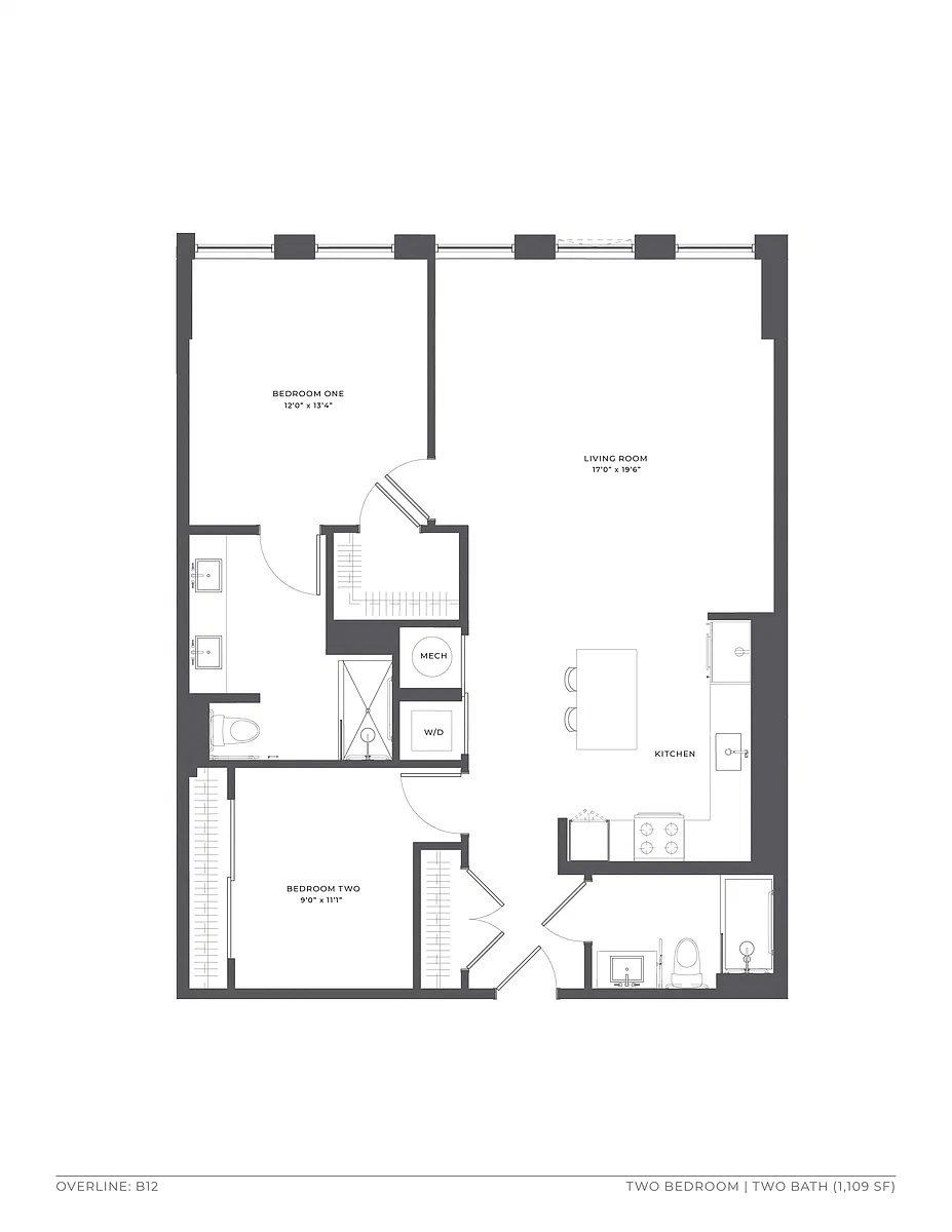 Floor plan B12