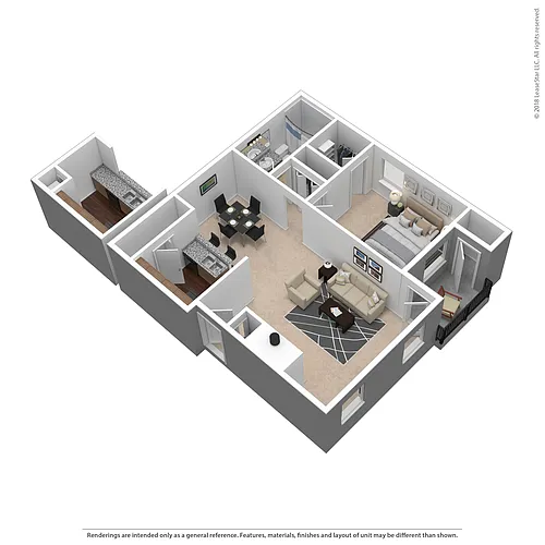 Floor plan The Maple - Renovated