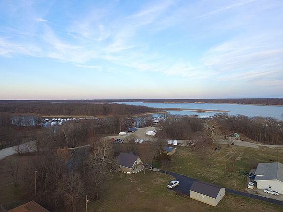 Looking NE above the lot