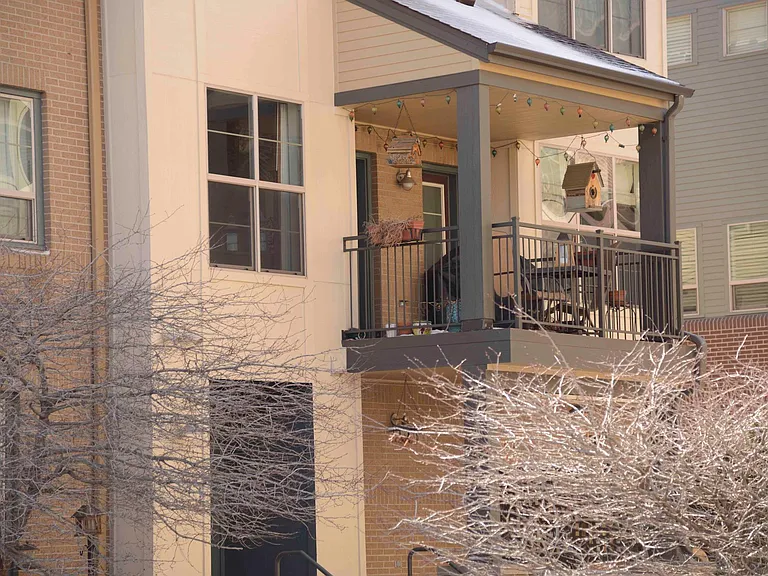 Second floor balcony