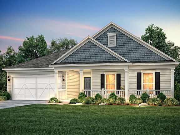 Amberwood Exterior 52 features siding, shakes and covered front porch