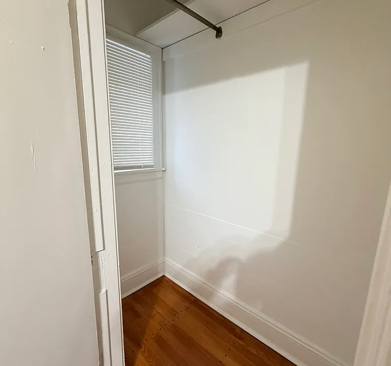 Lots of closet space
