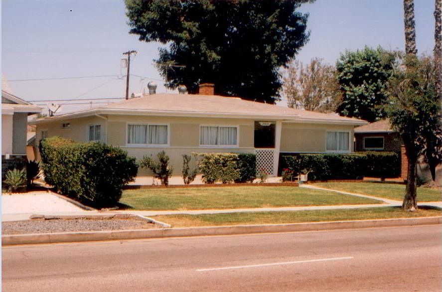 Front view of House.
