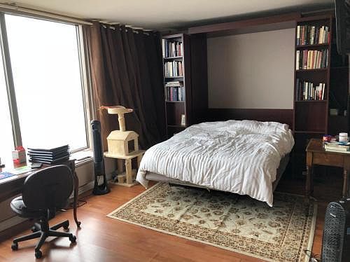 Murphy Bed opens up to Queen-size bed