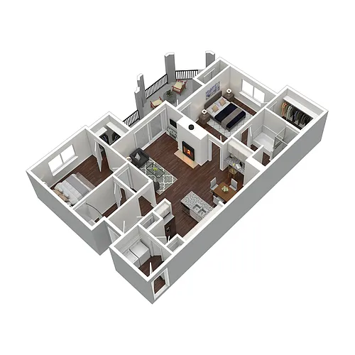 Floor plan The McCormick