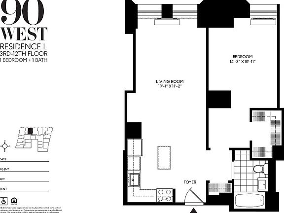 2nd image of 90 West St APT 7L