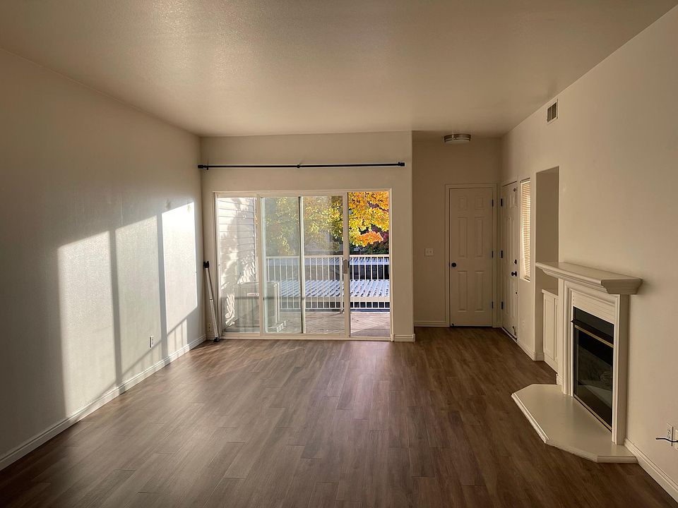 Living room and patio
