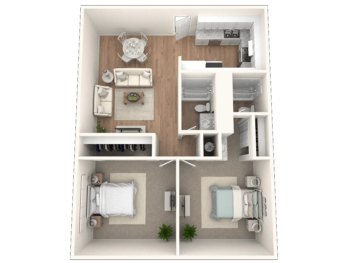 Floor plan Crown Renovated