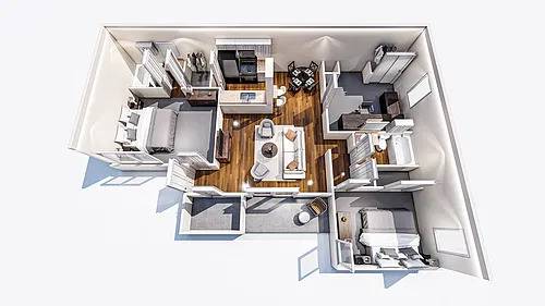 Floor plan B3