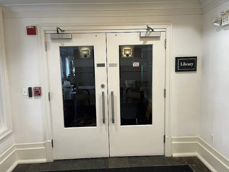 Entry to Library