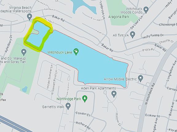 Highlighted area is for sale