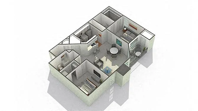 Floor plan Birdie