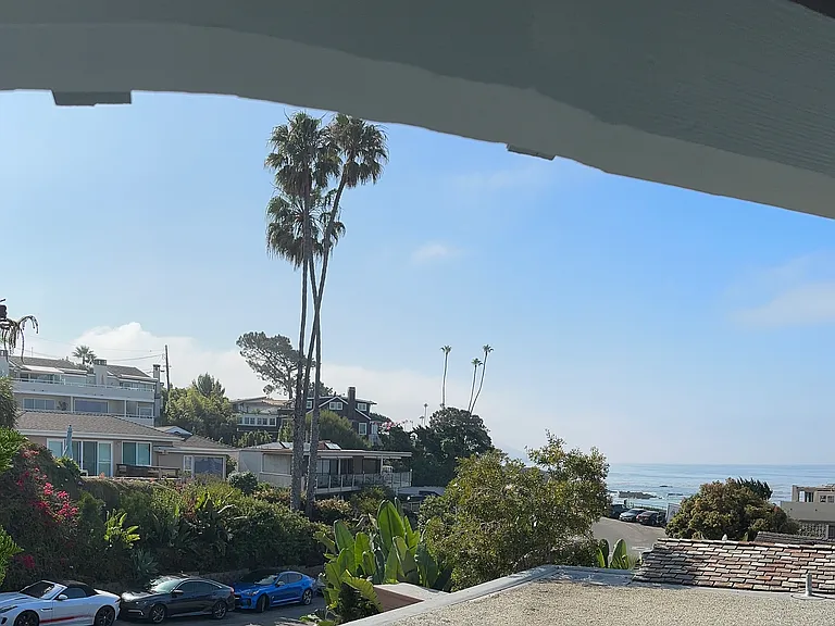 Open ocean view from San Clemente to Catalina