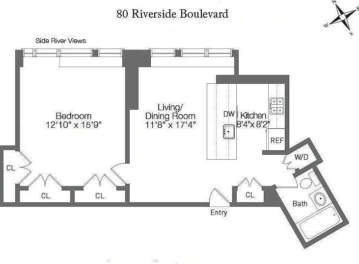 80 Riverside Blvd #15D — Photo 2
