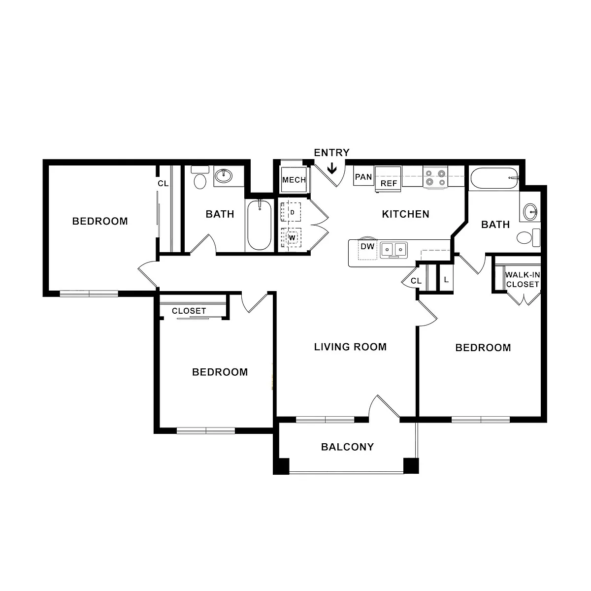 Floor plan C
