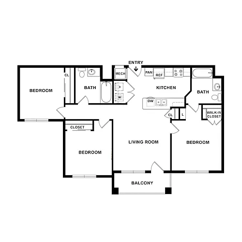 Floor plan C